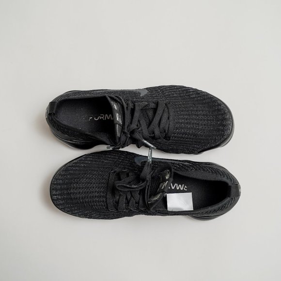 2019 Nike Black Air Vapormax Fly Knit 3 Sneaker - Picture 7 of 8